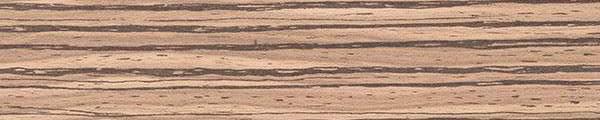 Abet Laminati 1354 Zebrano Gold Edgebanding Crossgrain Match