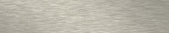 Formica M9427 Champagne Stainless Edgebanding Crossgrain Match