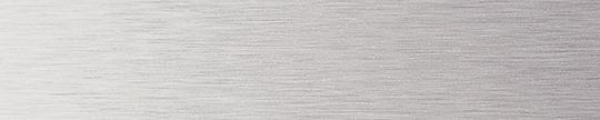 Formica M605 Brushed Aluminum- Solid Metal Edgebanding Match