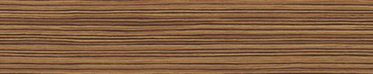 Formica 9011 Zebrano Edgebanding Crossgrain Match