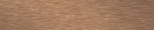 Formica M9428 Copper Stainless Edgebanding Crossgrain Match